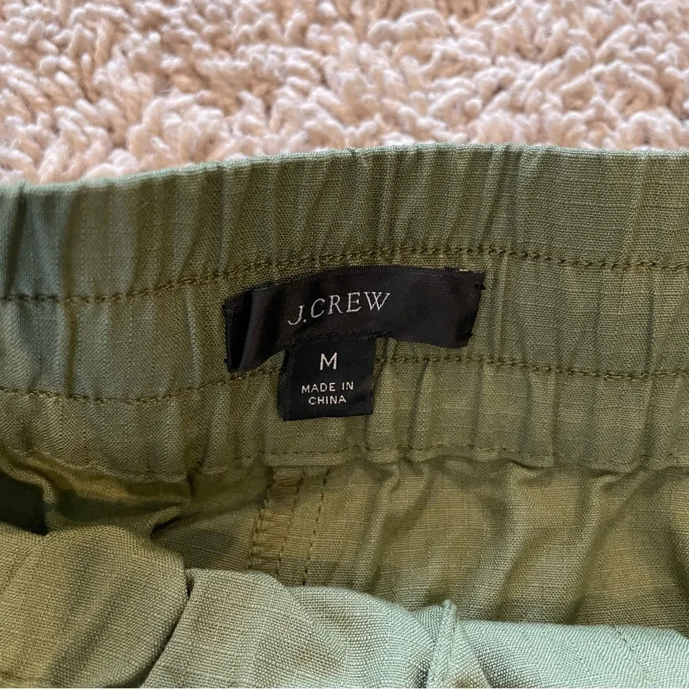 J Crew Pull-On Cargo Short General Surplus Green Size Medium - Picture 11 of 14